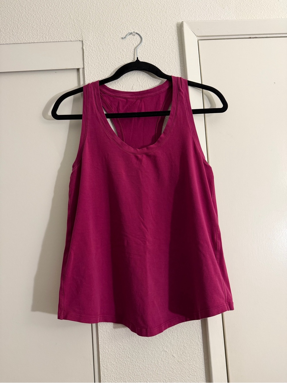 lululemon athletica Deep Pink Scoop Neck Tank